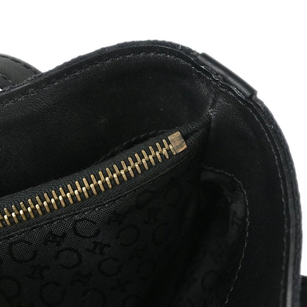 Celine Black Canvas C Macadam Tote Handbag Mc00/2… - image 8